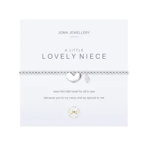 A Little 'Lovely Niece' Bracelet | Silver Plated