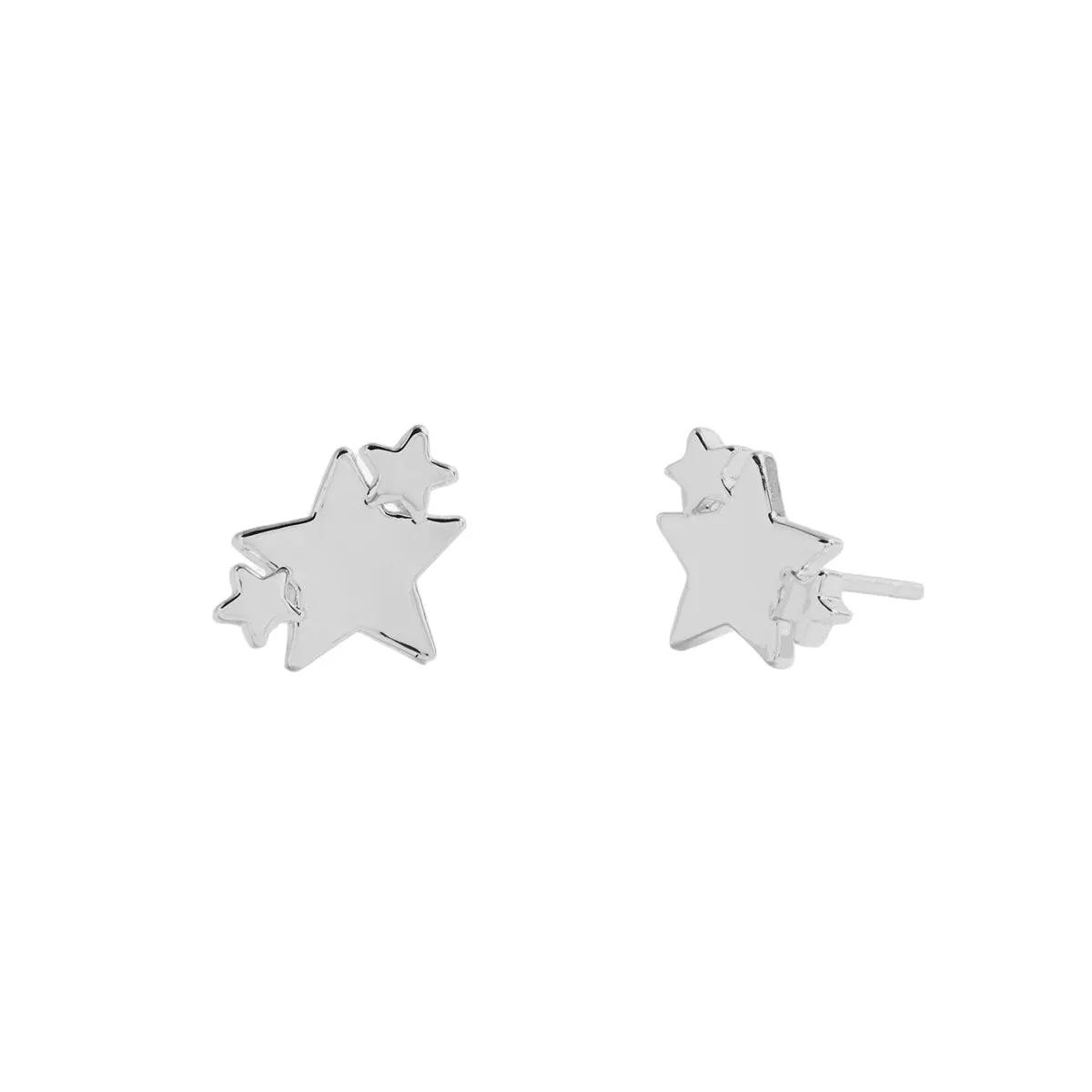 'Beautiful Friend' Celebration Earring Set | Silver Plated | 3 Piece