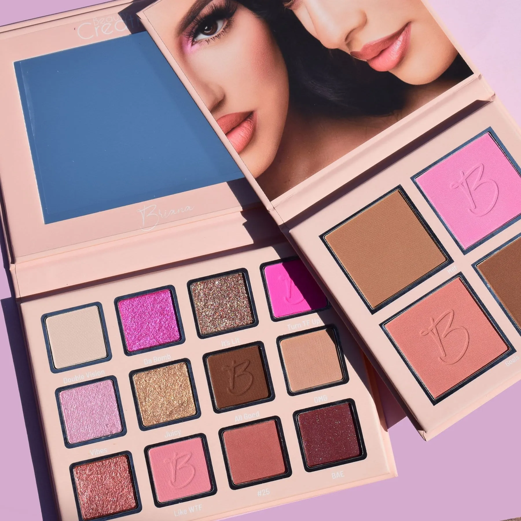 Beauty Creations Quad Goals Blush and Contour
