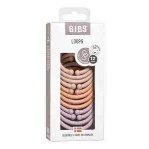 BIBS Loops - Blush/Peach/Dusky Lilac
