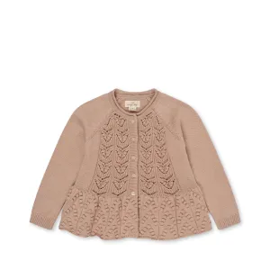 Cabby Strick-Cardigan Peach Blush