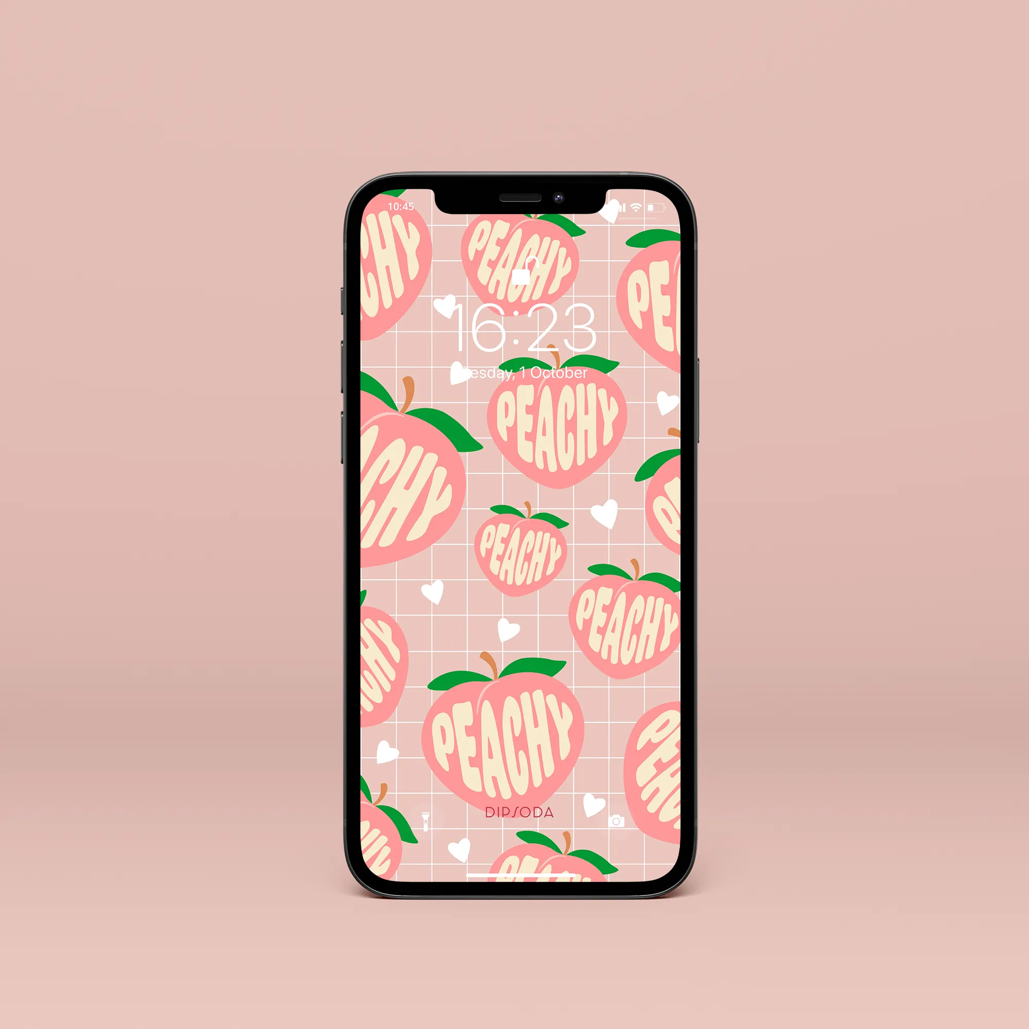 Peachy Blush Wallpaper Background