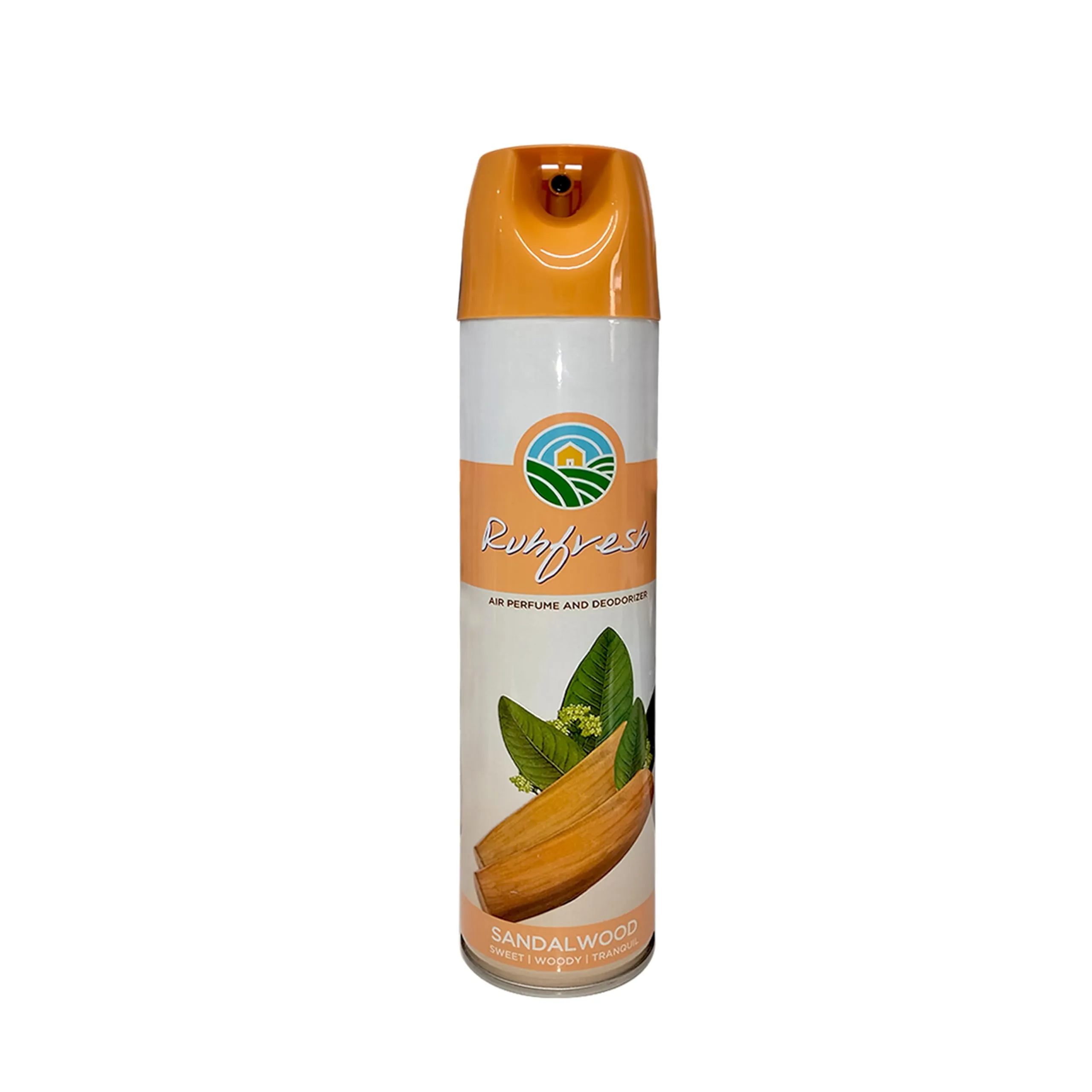 Ruhfresh Sandalwood । Air Freshener । Room Freshener । Long Lasting । Car Freshener । Sandal Fragrance । Made in India । 275ml