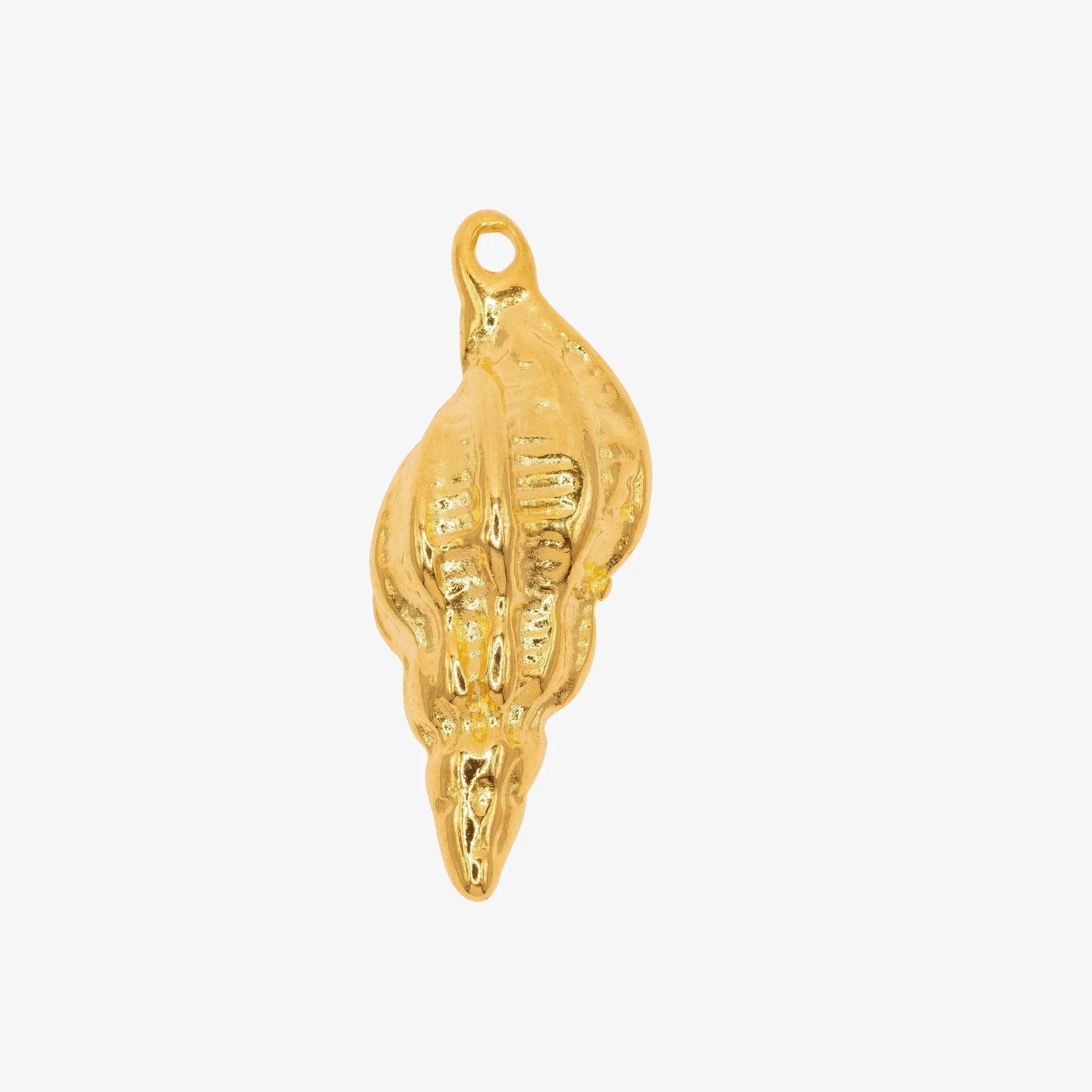 Seashell Conch Wholesale 14K Gold, Solid 14K Gold, G127