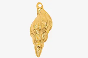 Seashell Conch Wholesale 14K Gold, Solid 14K Gold, G127